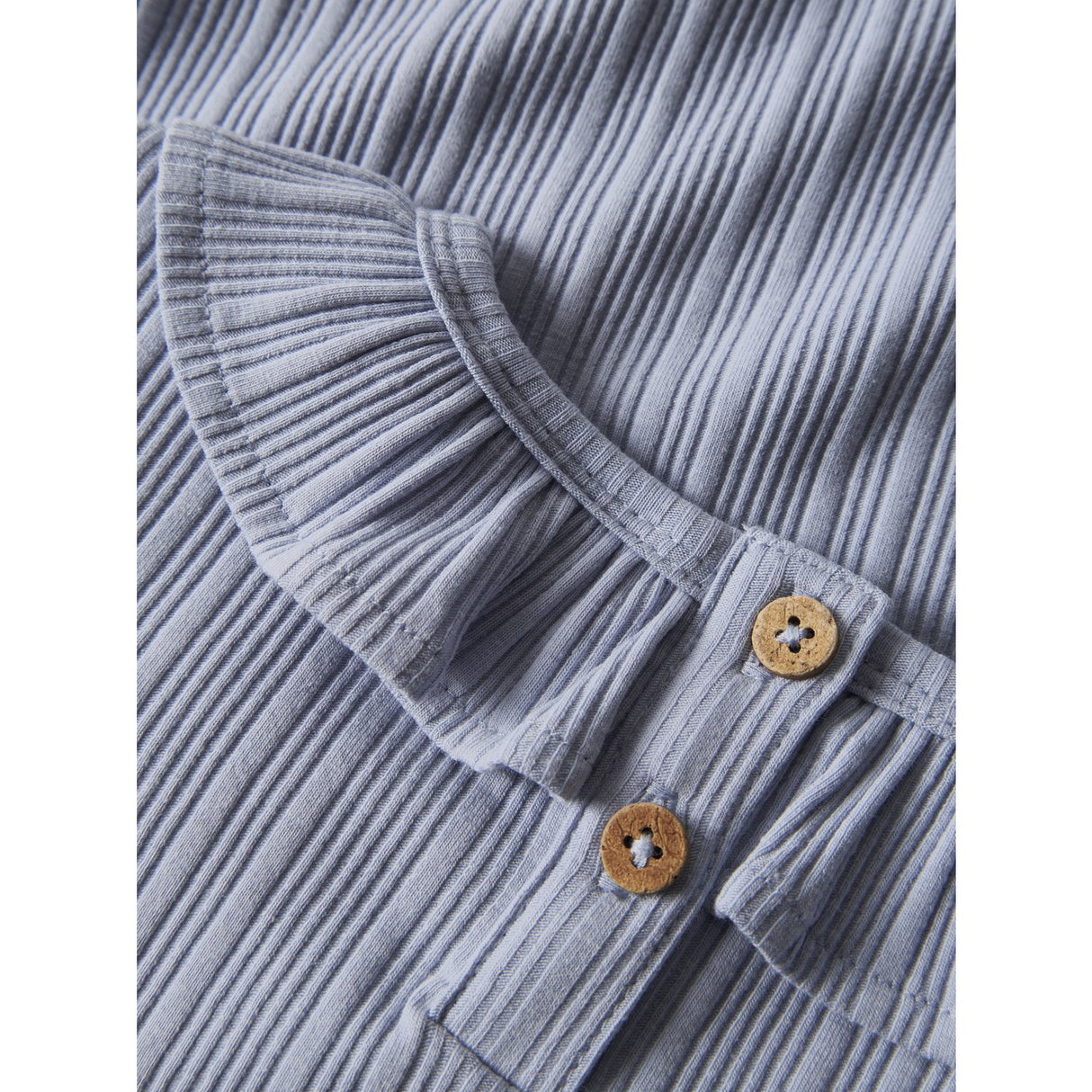 Lil'Atelier Zen Blue Nmftansy Ls Slim Top Lil