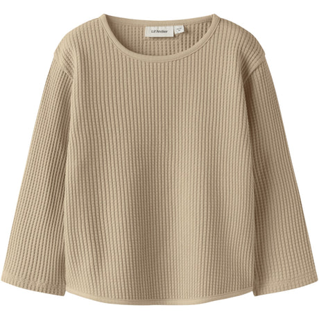 Lil'Atelier Irish Cream Nmmtanko Ls Loose Sweat Lil