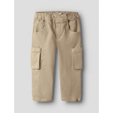 Lil'Atelier Irish Cream Nmmtaru Loose Twill Pants 1177-Dj Lil