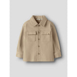 Lil'Atelier Irish Cream Nmmtaru Loose Twill Shirt 1177-Dj Lil