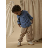 Lil'Atelier Medium Blue Denim Nmmtaya Ls Loose Dnm Shirt 1166-Fd Lil