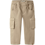 Lil'Atelier Irish Cream Nmmtaru Loose Twill Pants 1177-Dj Lil