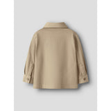 Lil'Atelier Irish Cream Nmmtaru Loose Twill Shirt 1177-Dj Lil