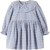 Lil'Atelier Zen Blue Nmftessie Ls Loose Dress Lil