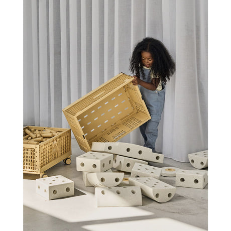 MODU Honey Yellow Storage Crate