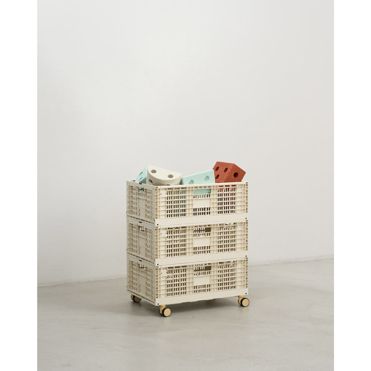 MODU Sand Grey Storage Crate