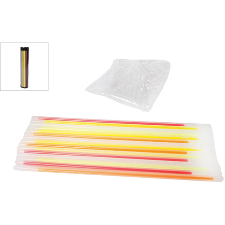 Pocket Money Glow Sticks 50 Pieces In Tube 20 Cm