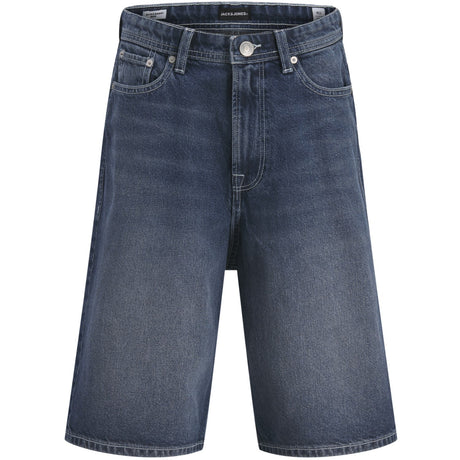 Jack & Jones Junior Blue Denim Jjiron Jjoriginal Shorts Sq 138 Sn Jnr