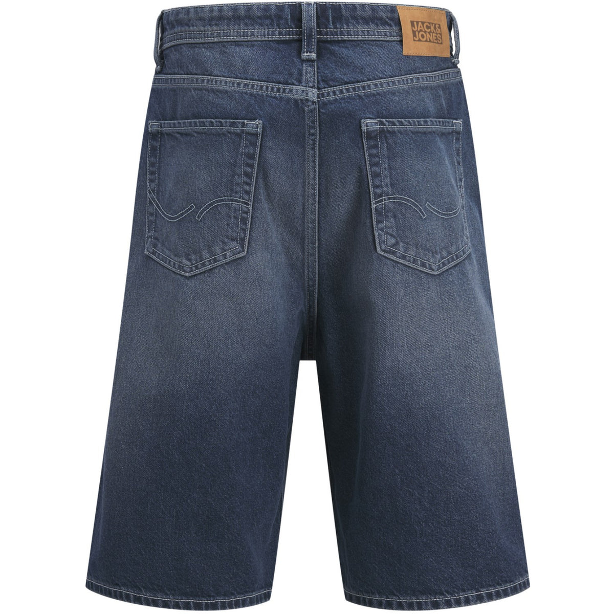 Jack & Jones Junior Blue Denim Jjiron Jjoriginal Shorts Sq 138 Sn Jnr