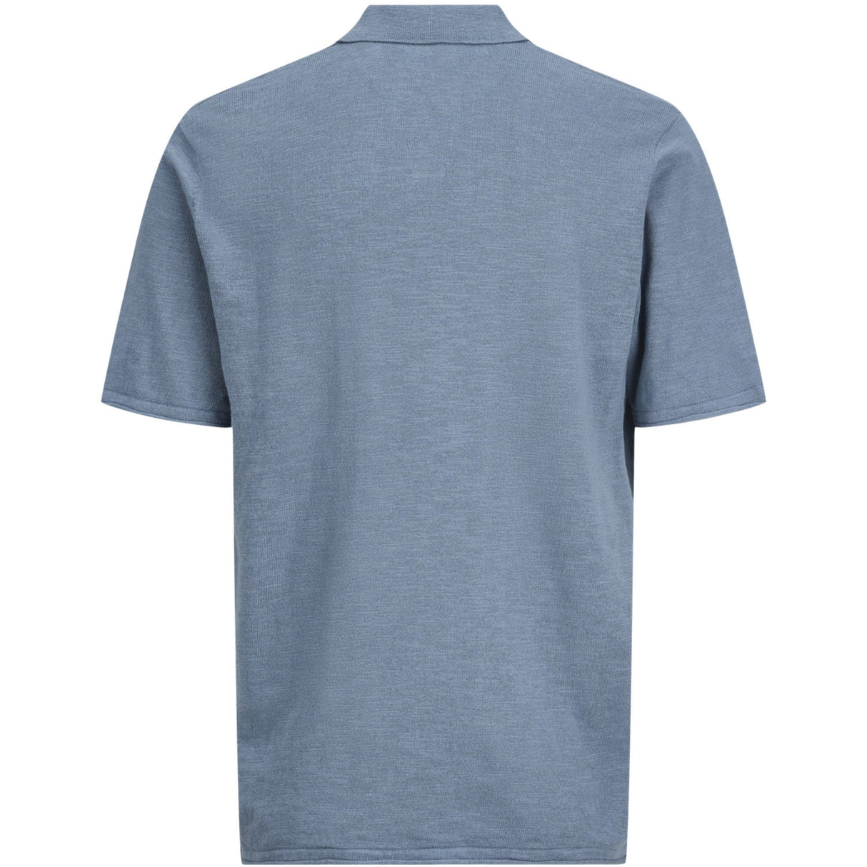 Jack & Jones Junior Blue Mirage Jjkane Knit Split Neck Polo Jnr