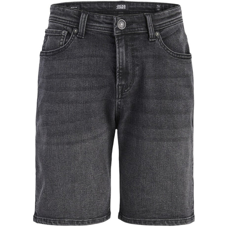 Jack & Jones Junior Black Denim Jjirick Jjoriginal Shorts At 999 Jnr