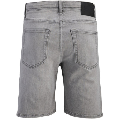 Jack & Jones Junior Grey Denim Jjirick Jjoriginal Shorts At 999 Jnr