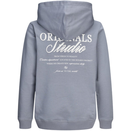 Jack & Jones Junior Tradewinds Jornorrebro Typo Back Sweat Hood Sn Jnr