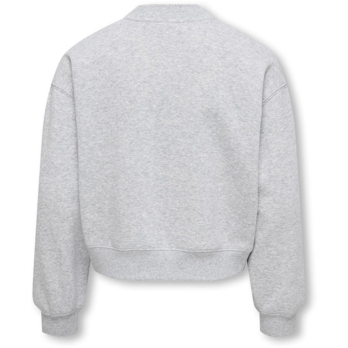 kids ONLY Light Grey Melange Kogevisa L/S O-Neck Short Swt