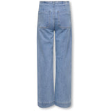 kids ONLY Light Blue Denim Kogmadeline Hw Wide Pocket Dnm Gua