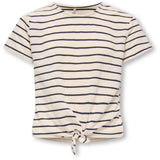 kids ONLY Tofu Night Sky Kogjana Ss Striped Knot Top Jrs