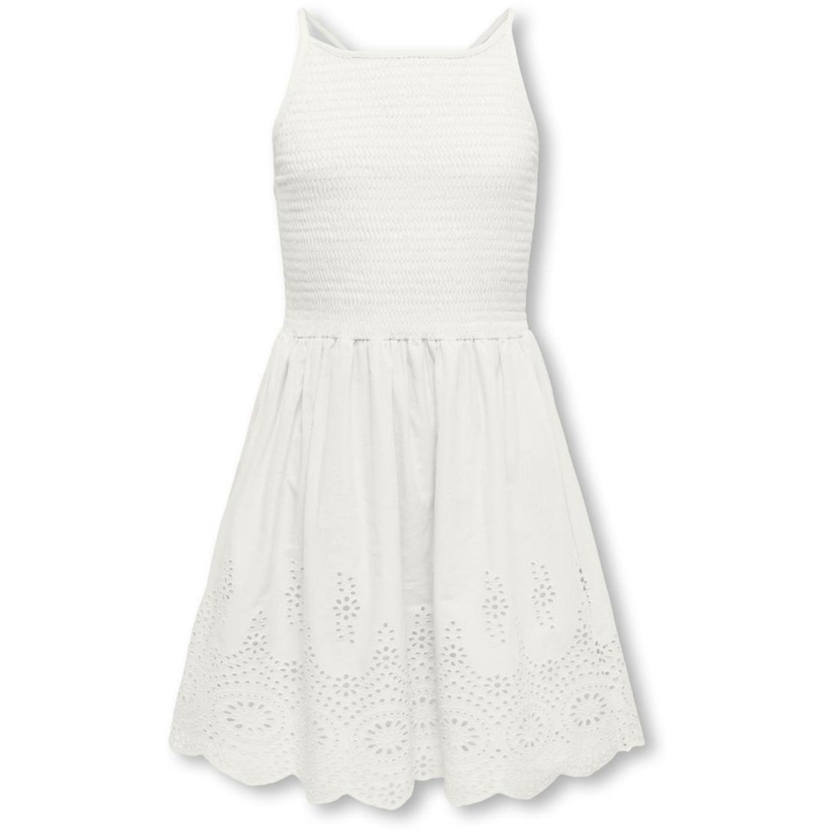 kids ONLY Cloud Dancer Kogbondi Life Strap Emb Dress Wvn