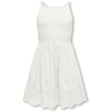 kids ONLY Cloud Dancer Kogbondi Life Strap Emb Dress Wvn
