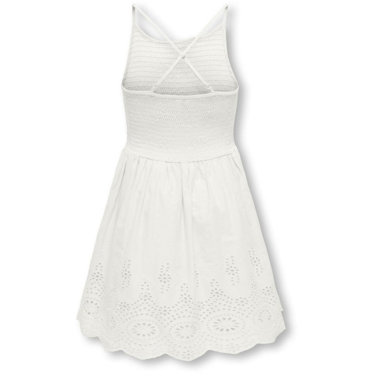 kids ONLY Cloud Dancer Kogbondi Life Strap Emb Dress Wvn