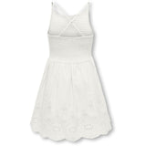 kids ONLY Cloud Dancer Kogbondi Life Strap Emb Dress Wvn