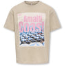 kids ONLY Humus Amalfi Kogirina Life S/S Loose Printed Top Jrs