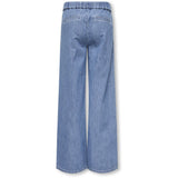kids ONLY Medium Blue Denim Stripes Kogyasmin Wide Pants Dnm Gua