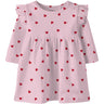 Name It Cradle Pink Nbfbheart Ls Dress