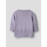 Name It Lavender Gray Nbfbrit Ls Knit