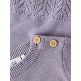 Name It Lavender Gray Nbfbrit Ls Knit