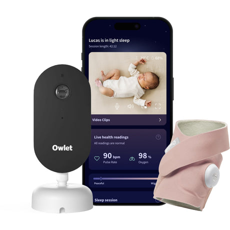 Owlet Dusty Rose Owlet DreamSight Duo