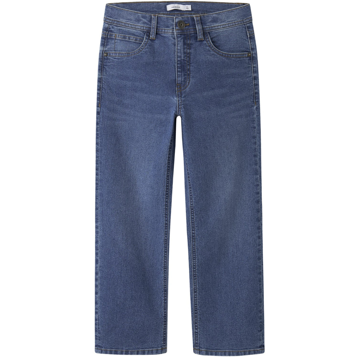 Name It Medium Blue Denim Nkmryan Straight Jeans 1061-Dt Tb