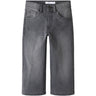 Name It Medium Grey Denim Nmmryan Straight Jeans 1061-Dt Tb
