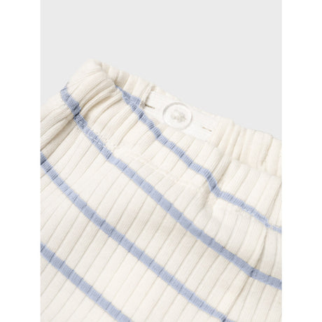 Lil'Atelier Coconut Milk Zen Blue Nbmkail Reg Pants Lil Noos