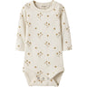 Lil'Atelier Coconut Milk Flower Yellow Nbflayo Sig Ls Slim Body Lil