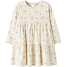 Lil'Atelier Coconut Milk Flower Yellow Nmflayo Sif Ls Dress Lil