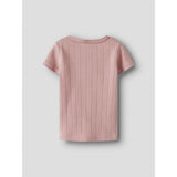 Lil'Atelier Misty Rose Nmffalina Ss Slim Top Lil