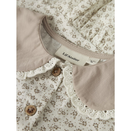 Lil'Atelier Coconut Milk Nmffjola Ss Loose Shirt Lil