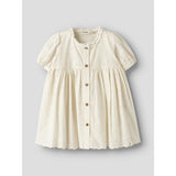 Lil'Atelier Coconut Milk Nmfflores Ss Dress Lil