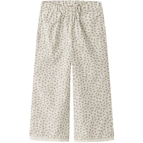 Lil'Atelier Coconut Milk Nmffjola Wide Ancle Pants Lil