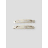 Lil'Atelier Oxford Tan Nmfacc-Faja 2 Pack Hair Clips Lil