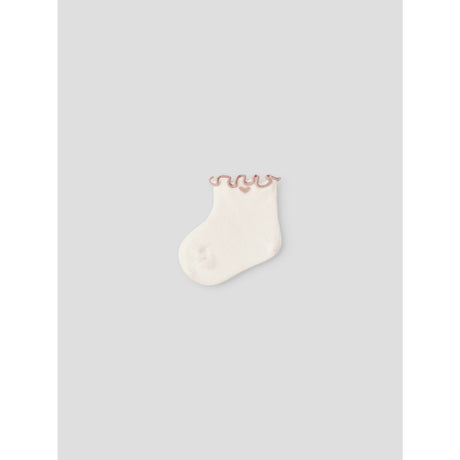 Lil'Atelier Coconut Milk Misty Rose Nbffiducia Socks Lil