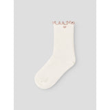 Lil'Atelier Coconut Milk Misty Rose Nmffiducia Socks Lil