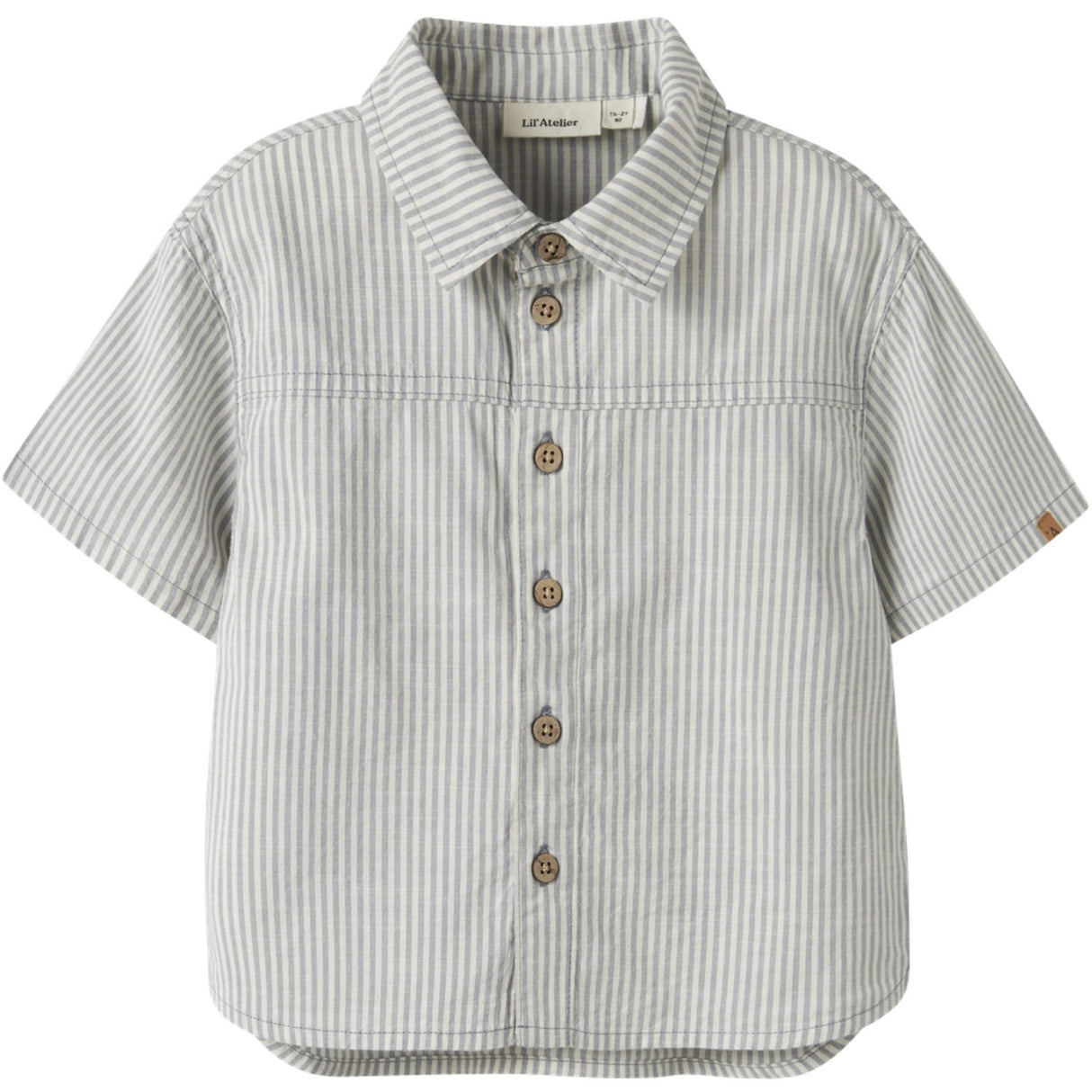 Lil'Atelier Coconut Milk Nmmdarko Ss Loose Shirt Lil