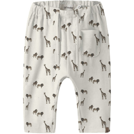 Lil'Atelier Coconut Milk Lion Nbmlayo Geu Loose Pants Lil