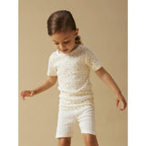 Lil'Atelier Coconut Milk Small Flower Nmfgago Ss Slim Top Lil Noos
