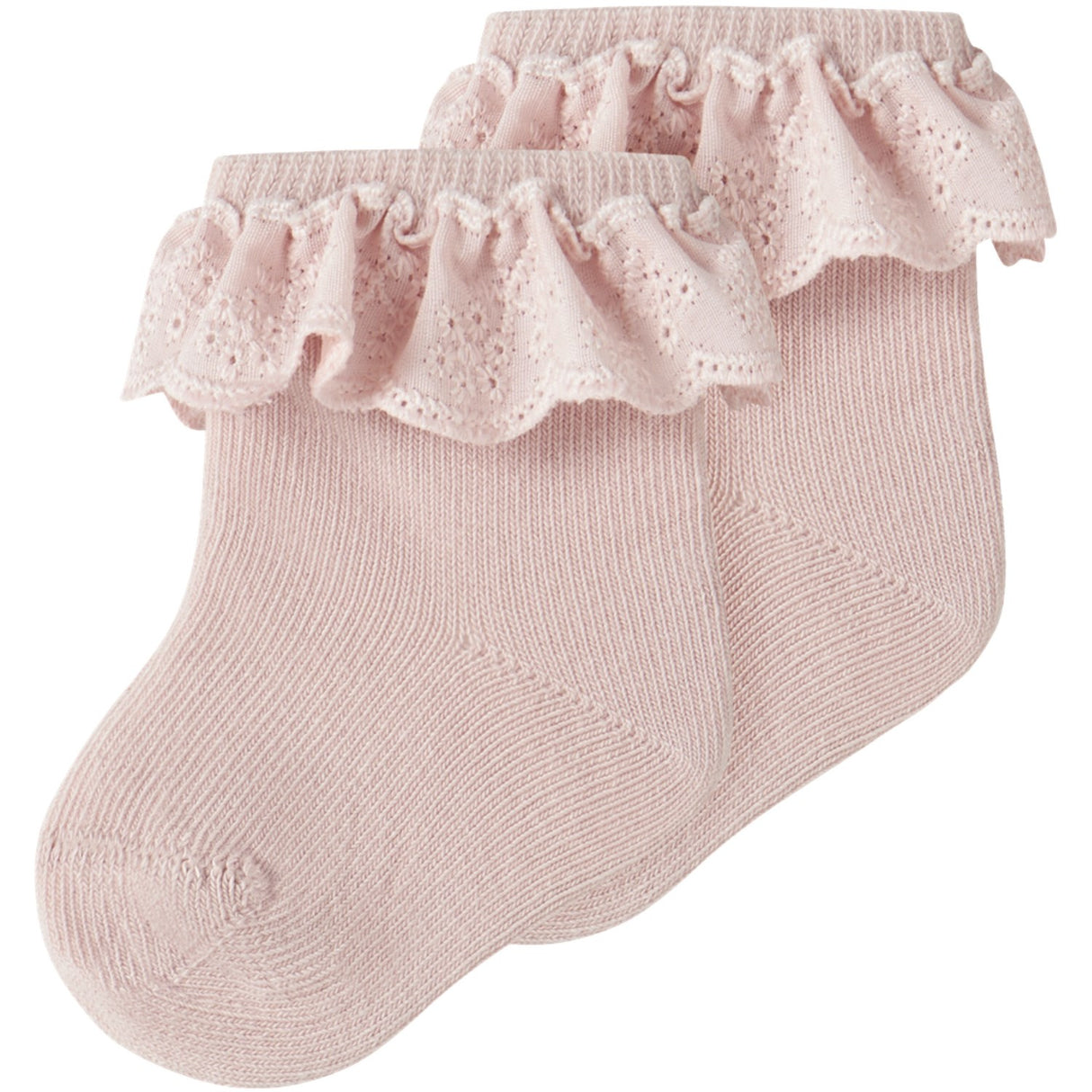 Lil'Atelier Misty Rose Nbfdertrud 2 Pack Socks Lil