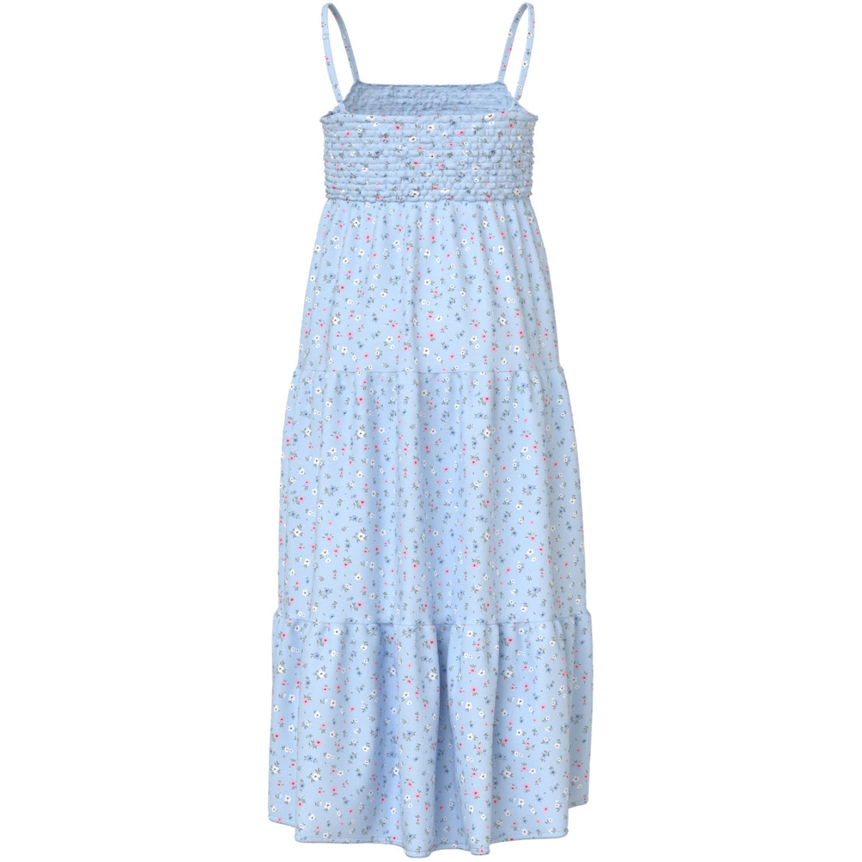 Name It Ice Water Small Floral Nkfvinaya Strap Maxi Dress
