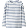 Name It Blue Fog Cloud Dancer Nmmdekab Slim Ls Top