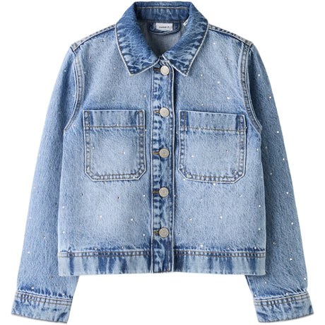 Name It Light Blue Denim Rhine Nkflisa Os Dnm Rhine Jacket 1133-Ac D