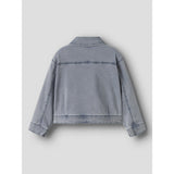 Name It Light Blue Denim Nmfjulia Dnm Frill Jacket 6006-Yb F